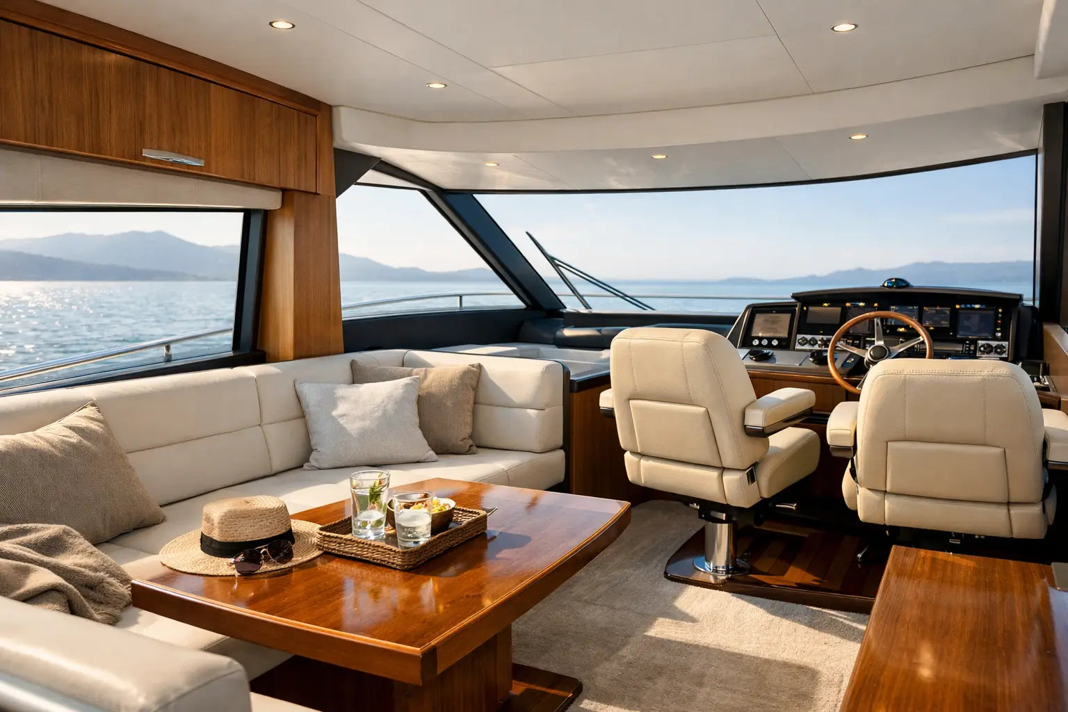 Boot Interieur gestalten mit Stil