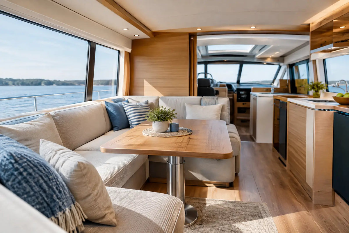 Bootsinterieur Trends 2026 für dein Zuhause an Bord