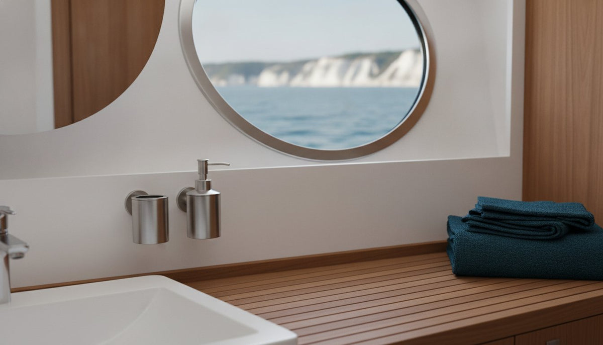 Badezimmer Accessoires für die Yacht: Stilvoller Komfort auf hoher See