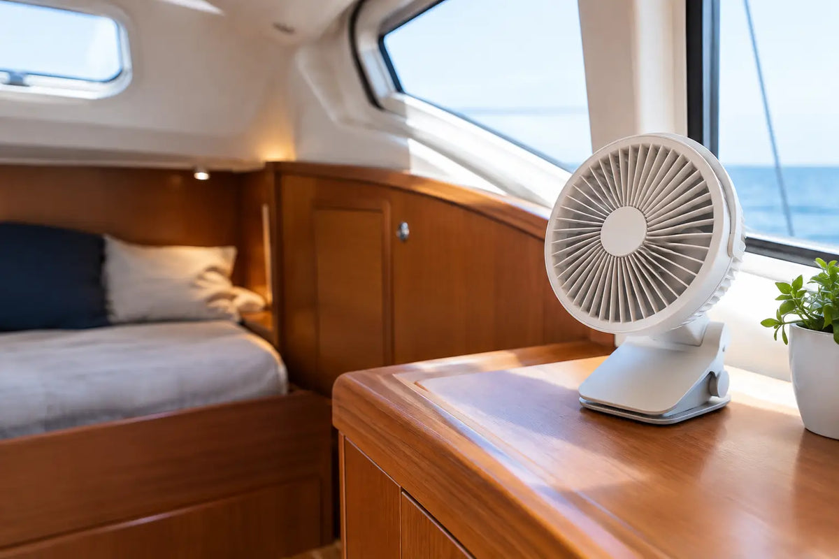 Test: Kabellose Ventilatoren für die Kajüte