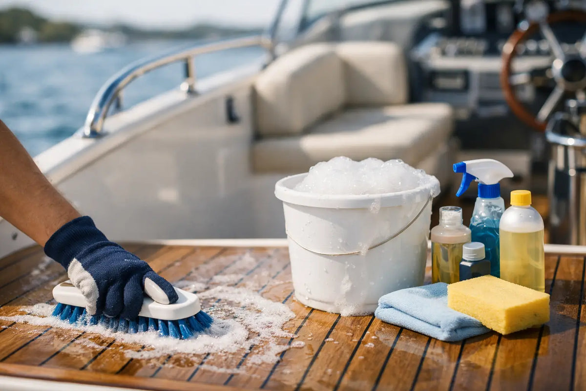 Boot Reinigung für ein schönes Zuhause an Bord