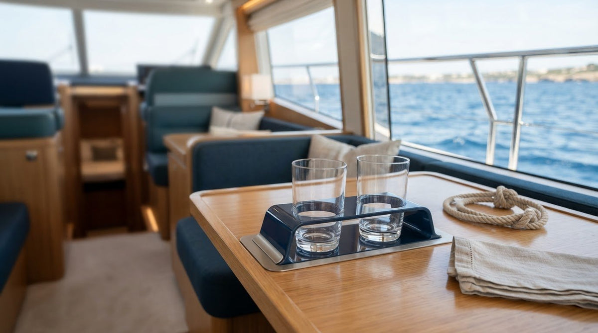 Gläserhalter für Boot: So findest du die passende Lösung an Bord
