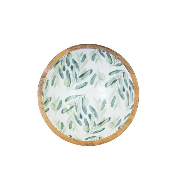 Mangoholz Schale "Olive"