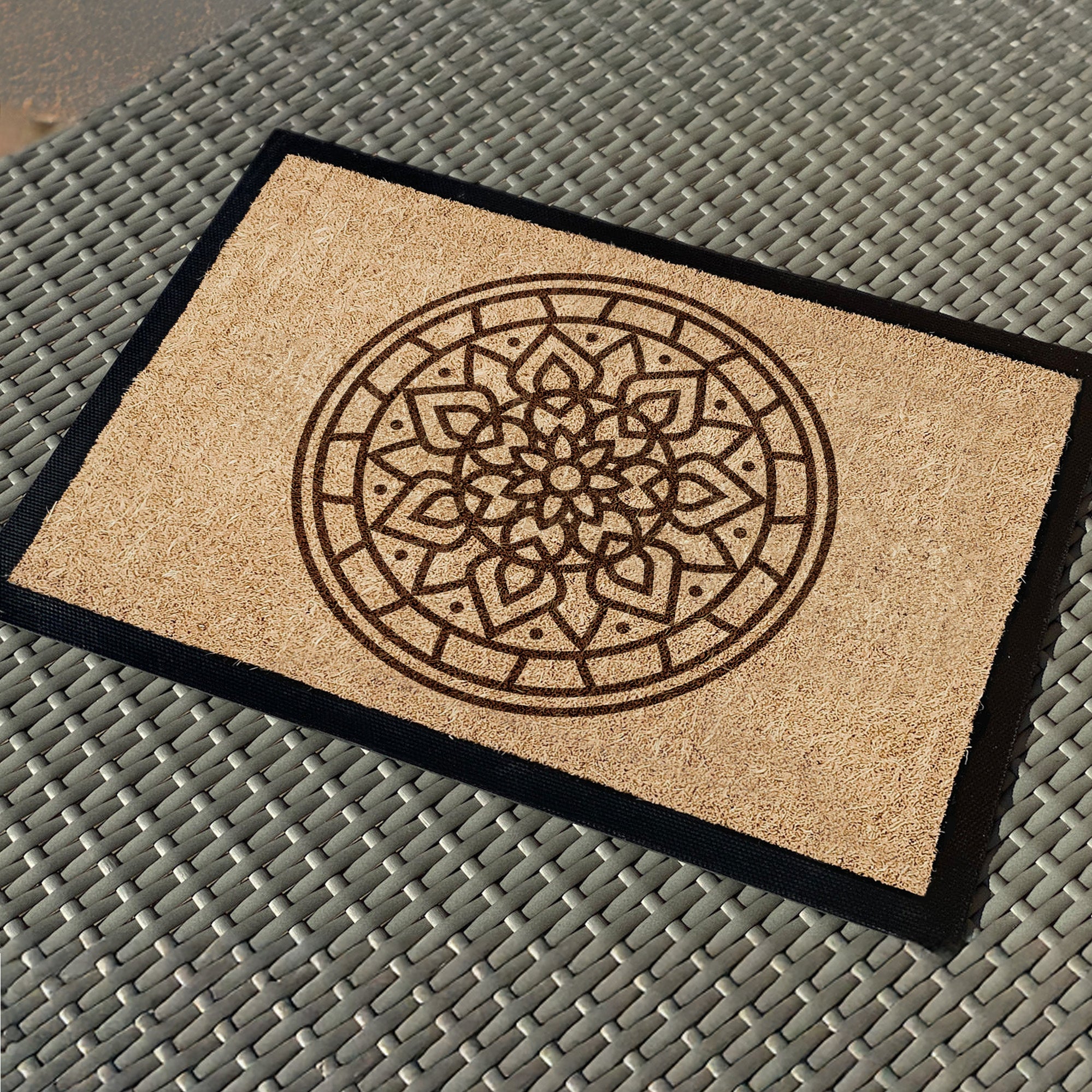 Camping Fussmatte "Mandala"