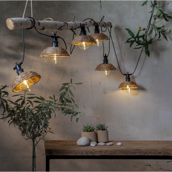 Outdoor LED-Lichterkette Cesta Light 350 cm