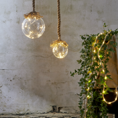 LED-Lichterkette Jutta 200 cm Batteriebetrieben mit Timer