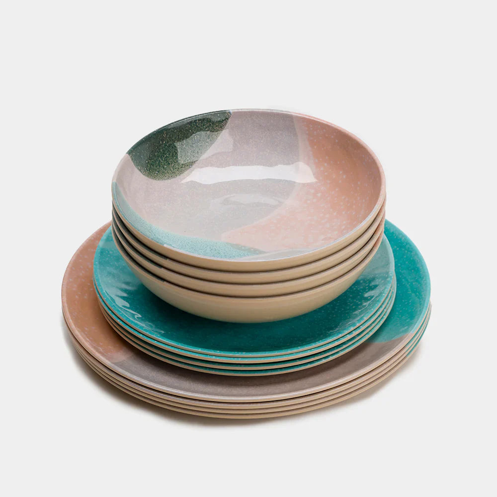 Melamin Geschirr-Set DUNE