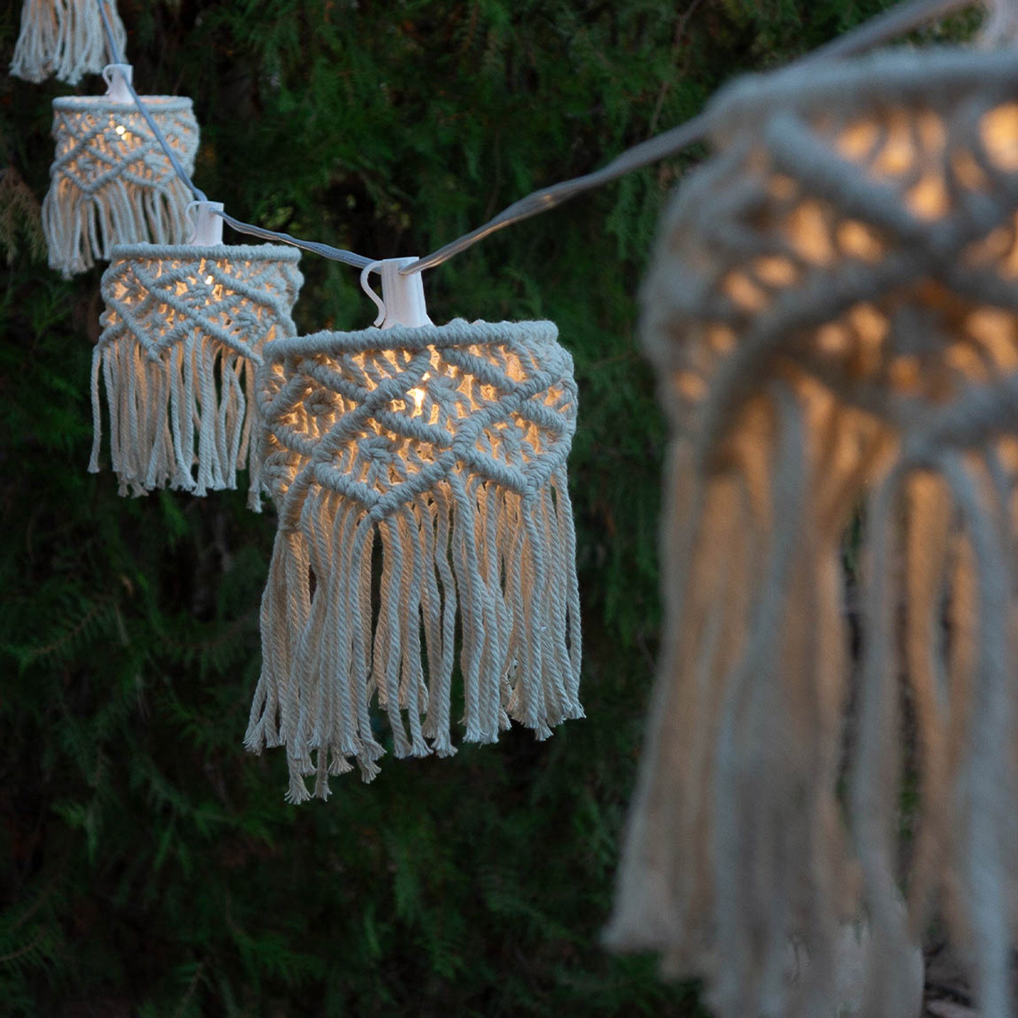 Boho Solar Lichterkette Makri