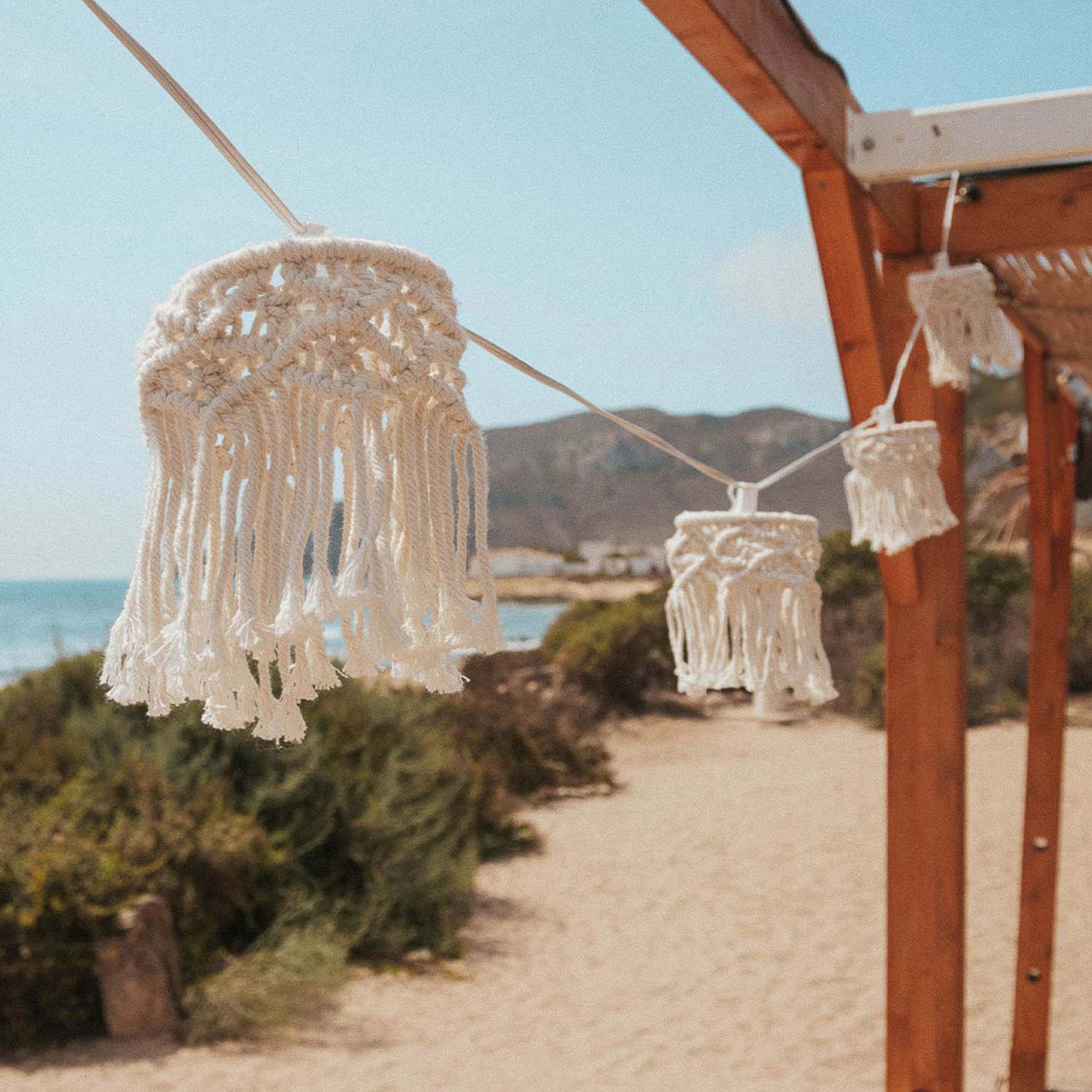 Boho Solar Lichterkette Makri