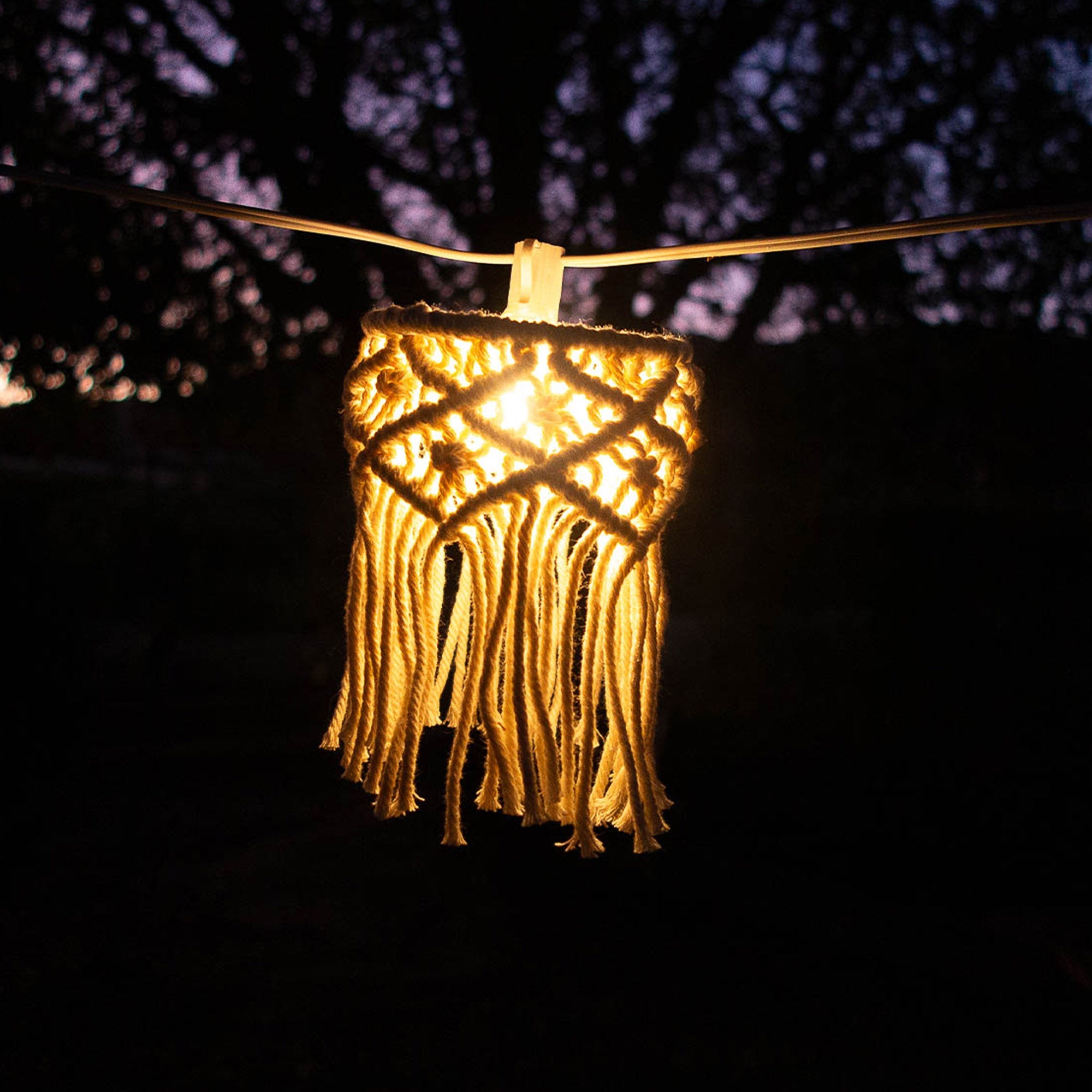 Boho Solar Lichterkette Makri