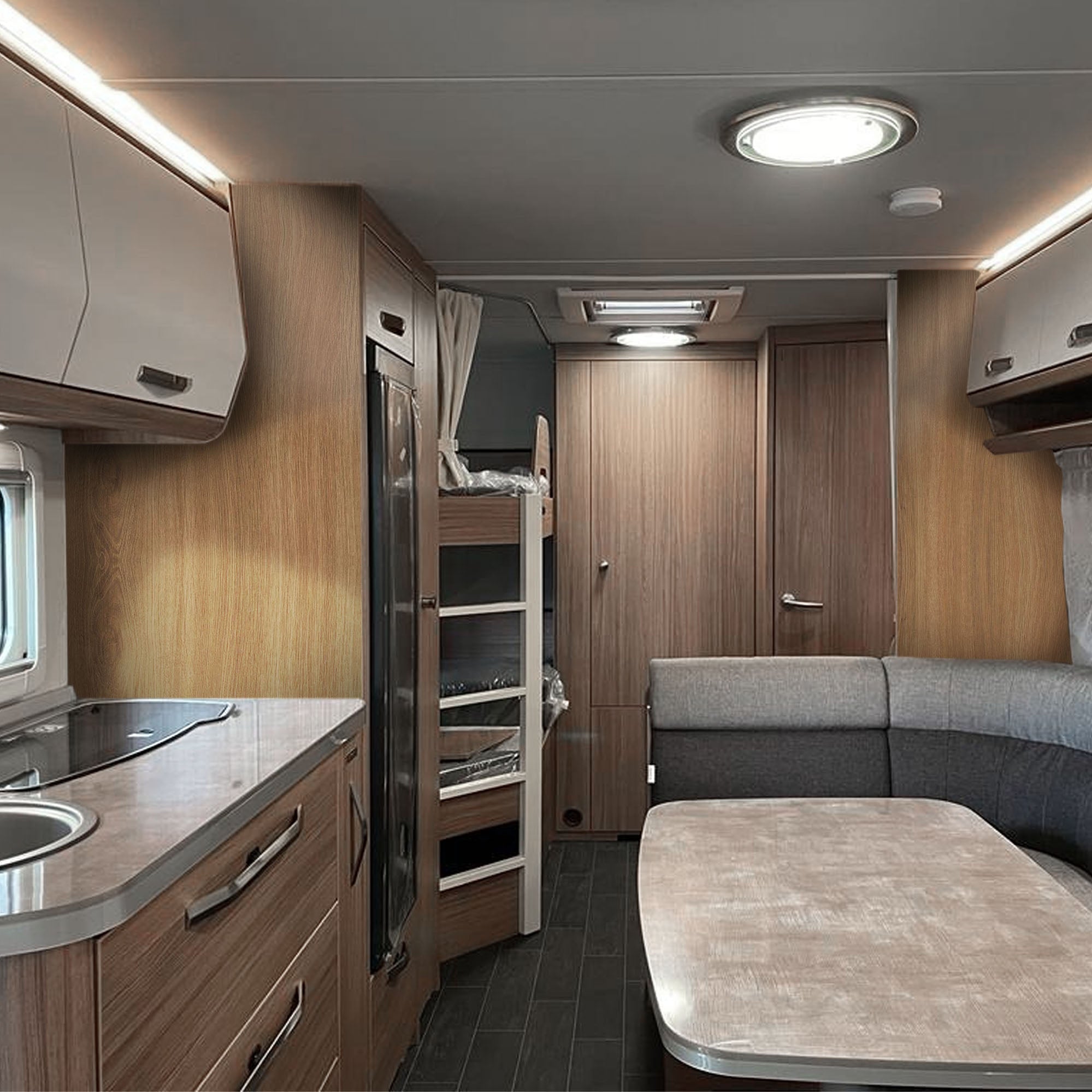 3D Holz-Dekor Möbelfolie Cream Oak