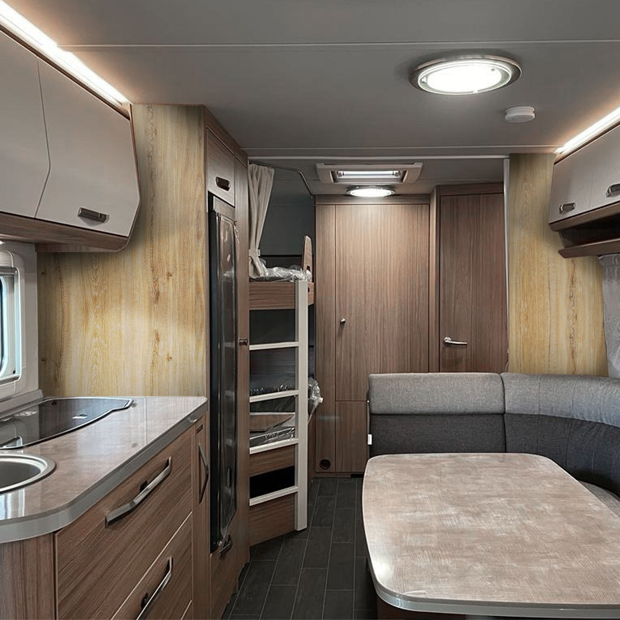 3D Holz-Dekor Möbelfolie Light Oak