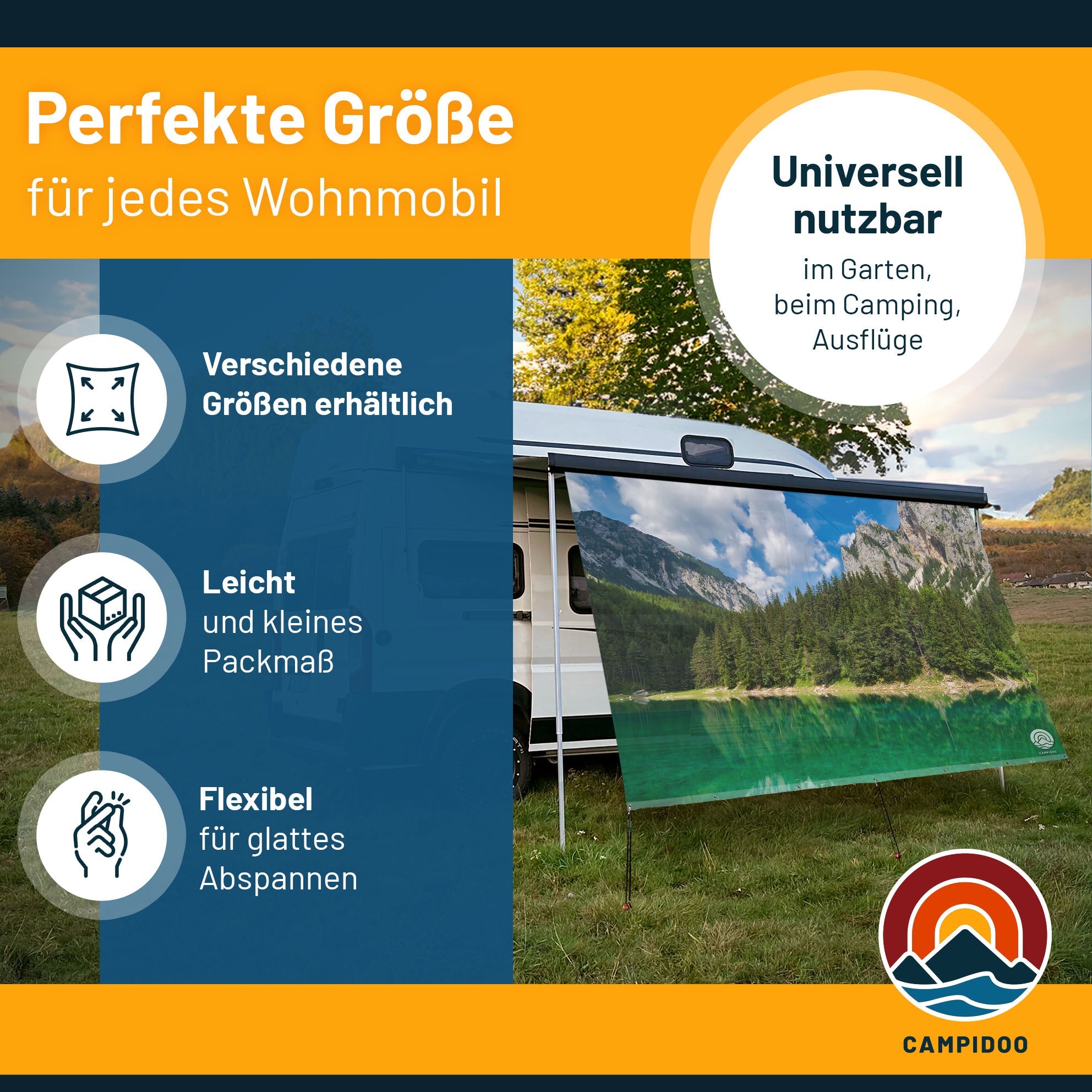 Sonnensegel konfiguration