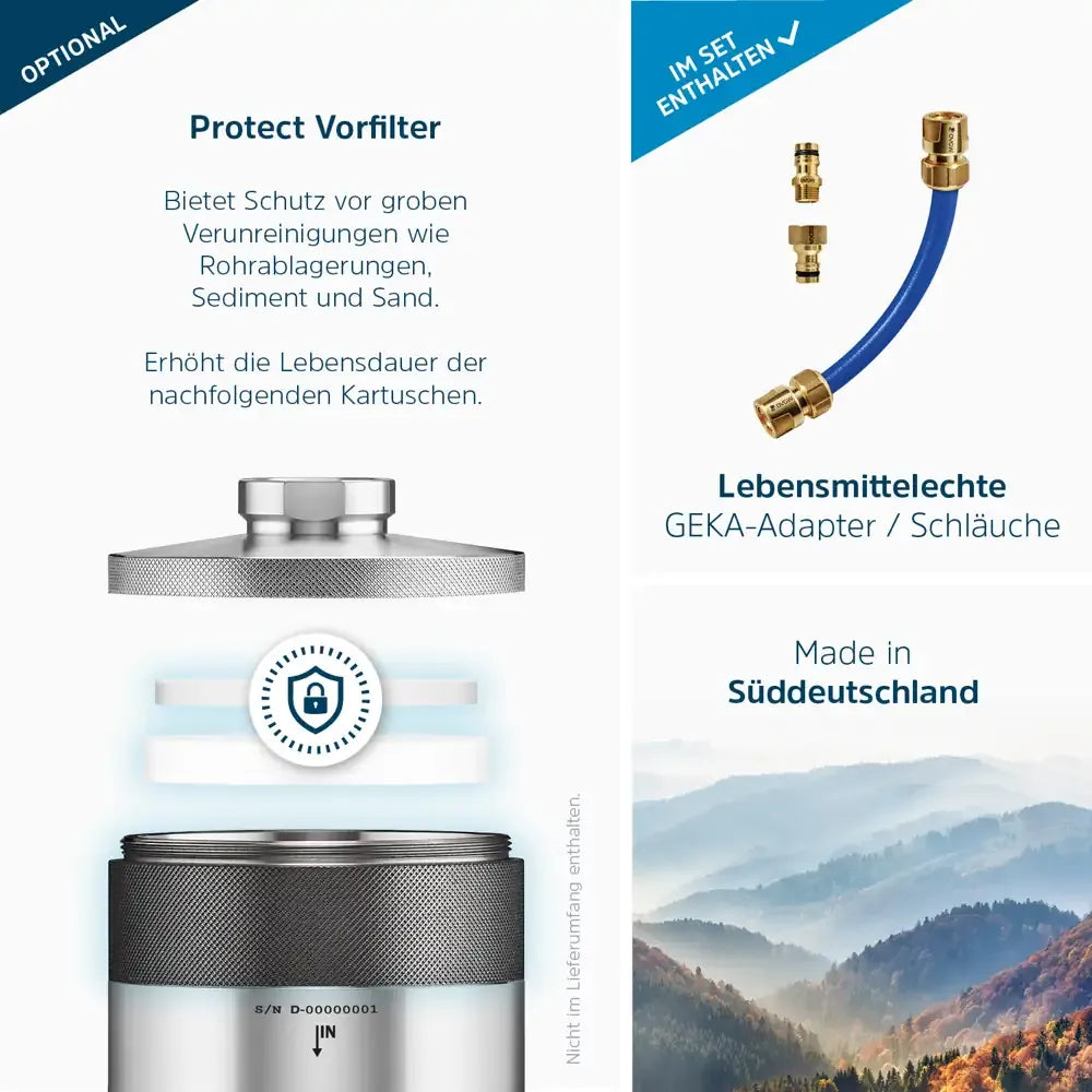 Alb-Filter MOBIL Active Trinkwasserfilter m. GEKA Anschluss