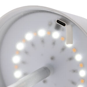 LED Touch Lampe mit Bambus Fuss