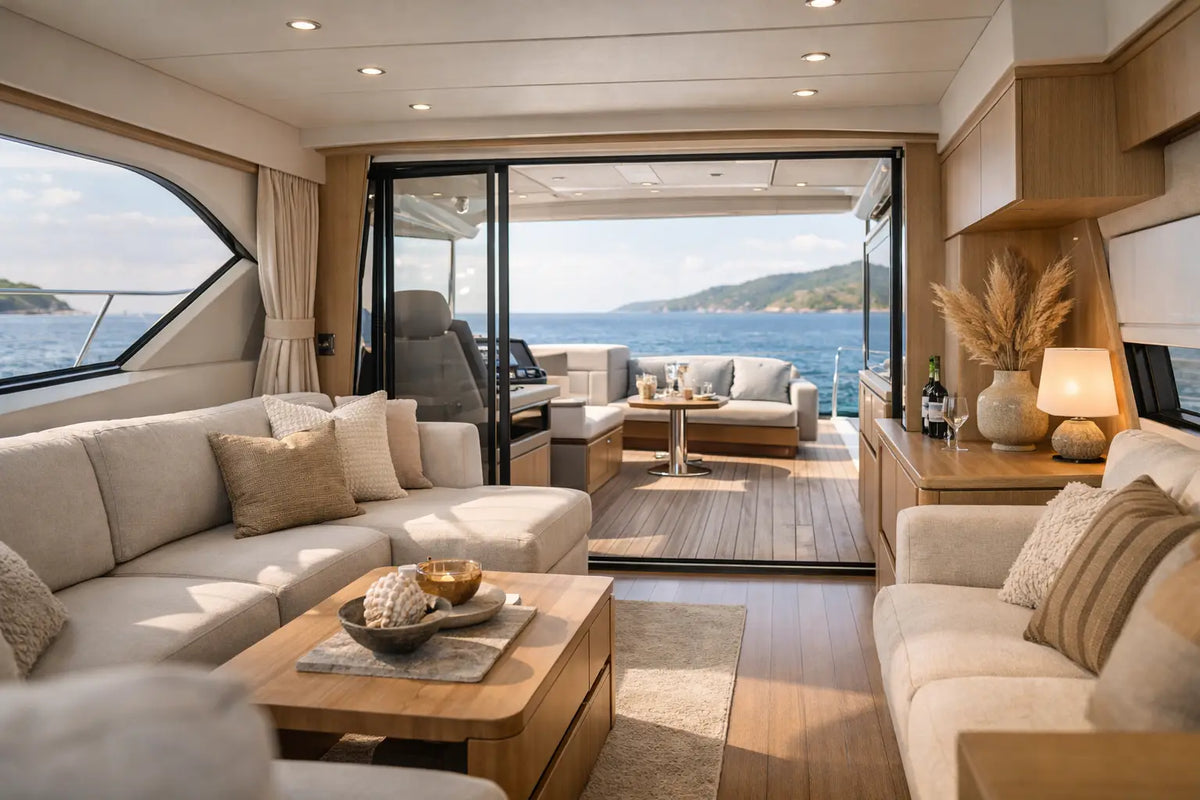 Yacht Umbau Beispiel für mehr Wohngefühl