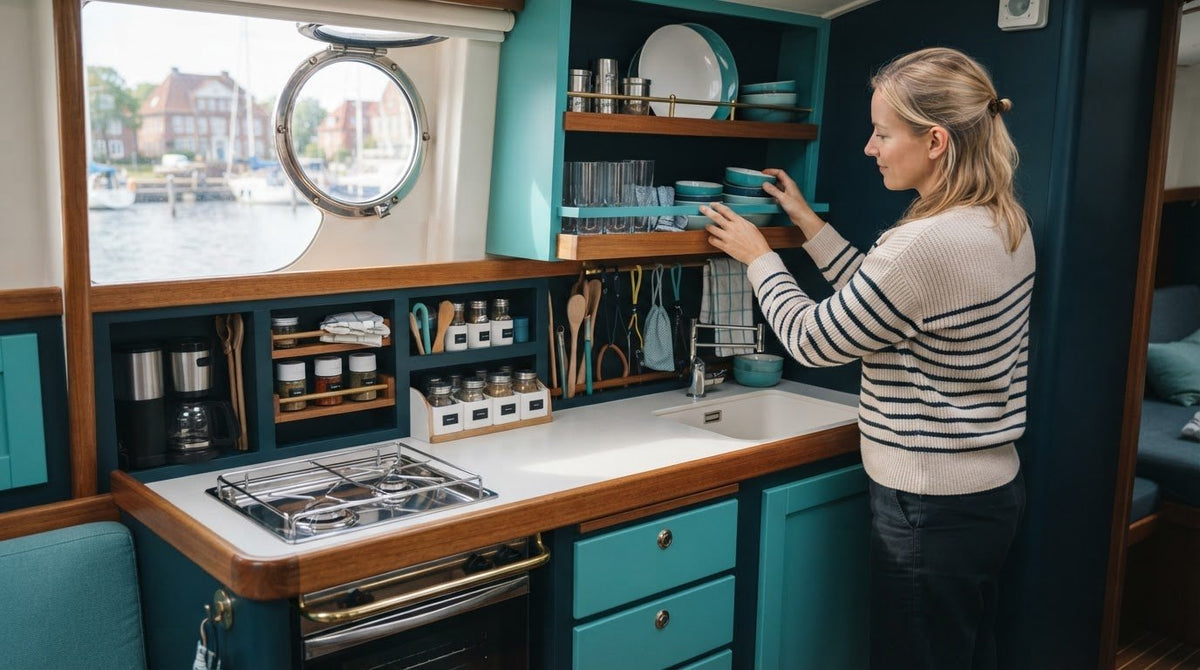 Alles für die Bootspantry: So planst du deine Bordküche durchdacht