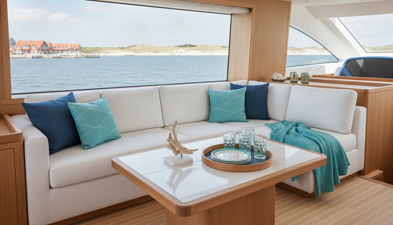 Maritime Deko für Boote: So wird deine Yacht zum stilvollen Zuhause auf dem Wasser