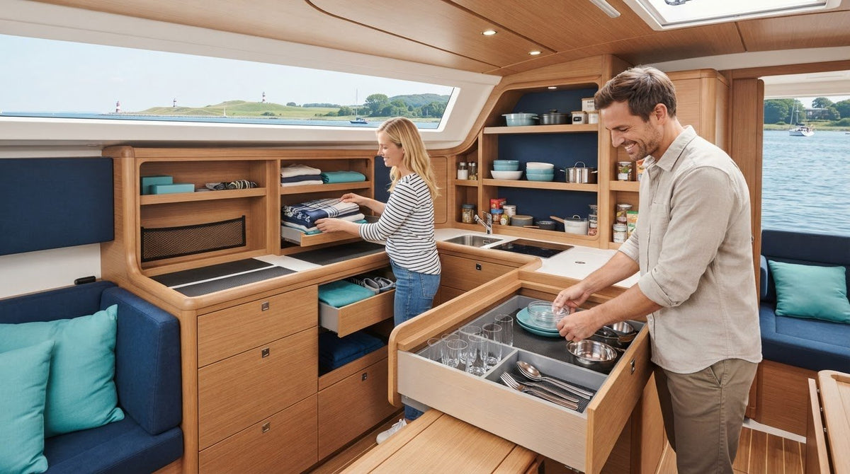 Aufbewahrung im Boot: Mehr Ordnung, Sicherheit und Platz an Bord