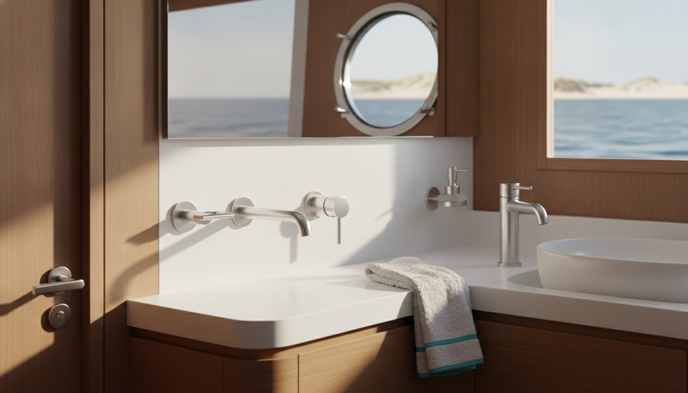 Badezimmer Accessoires für die Yacht: Stilvolle Details für dein Spa auf See