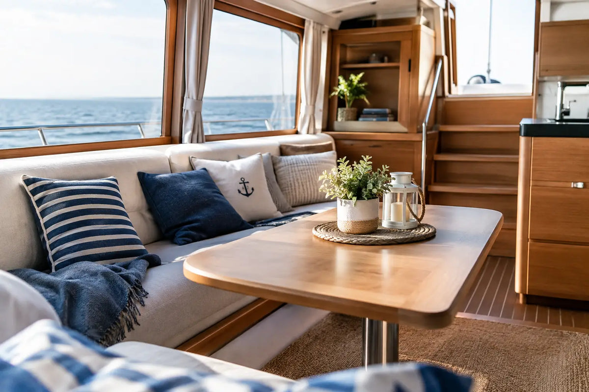 Maritime Wohntrends für dein Zuhause an Bord