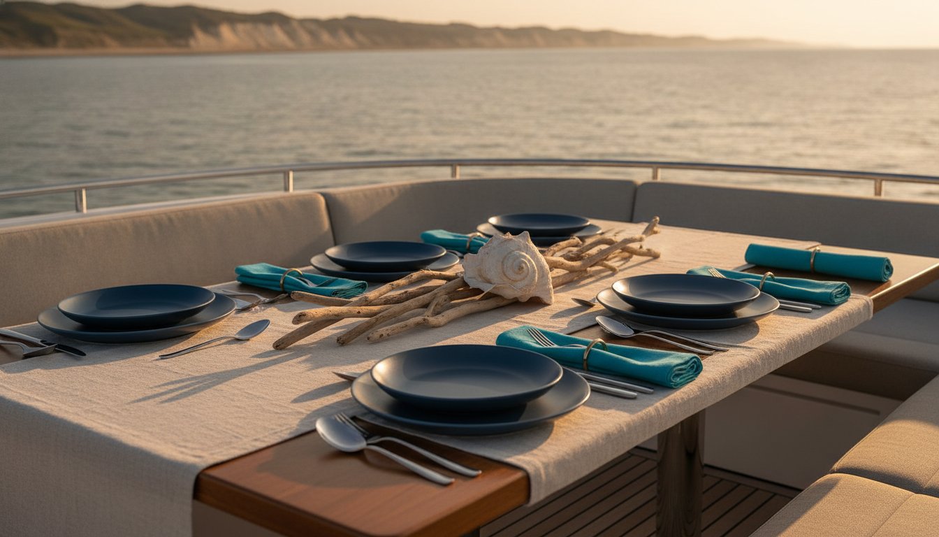 Maritime Tischdeko: Stilvolle Inspirationen für deine Yacht & dein Zuhause