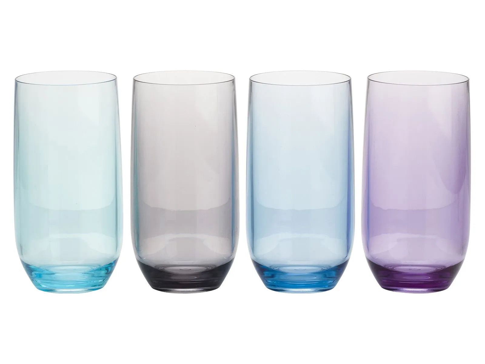 Trinkgläser MOONSTONE 4er Set Acryl 450 ml