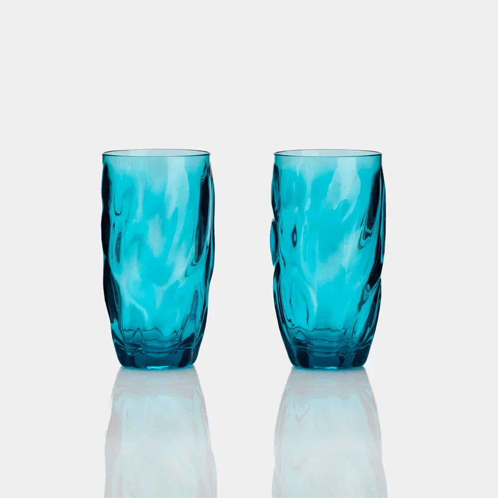 Trinkgläser Ice Aqua 2er Set Acryl 470 ml