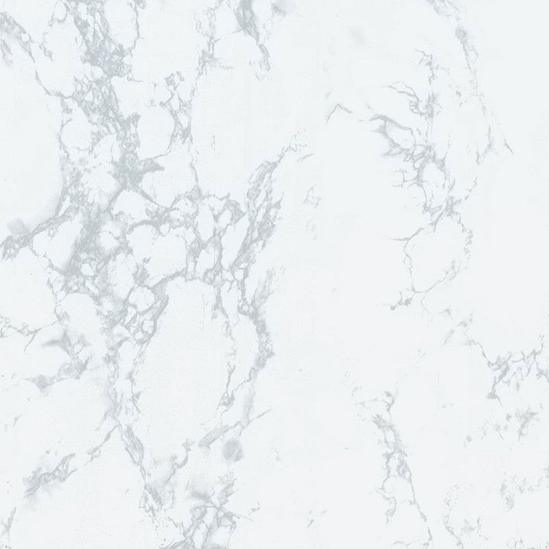 3D Naturstein-Dekor Möbelfolie Marmor Polished White