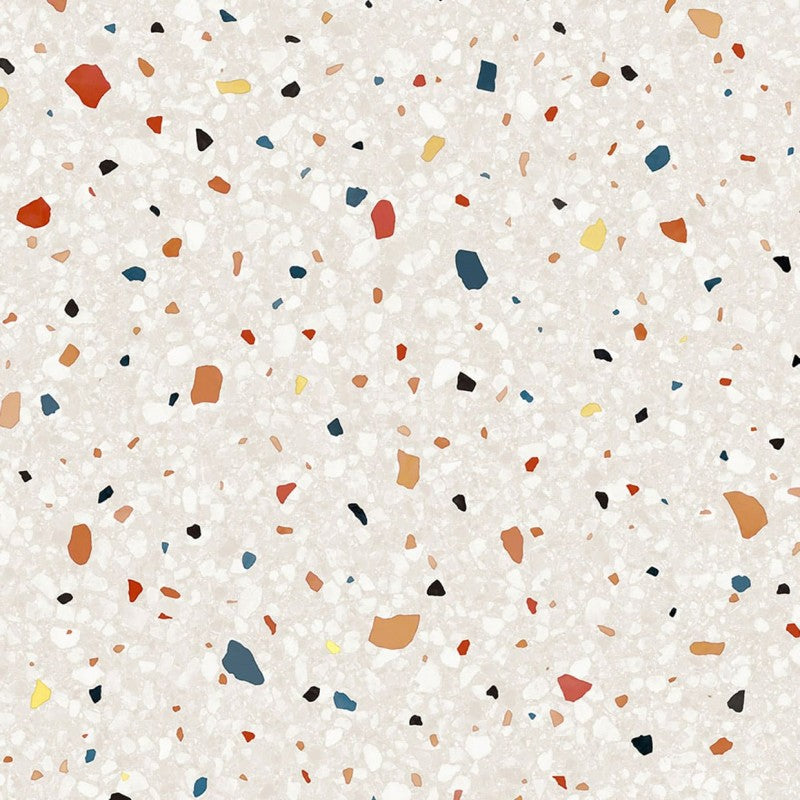 3D Naturstein-Dekor Möbelfolie Terrazzo Multicolored