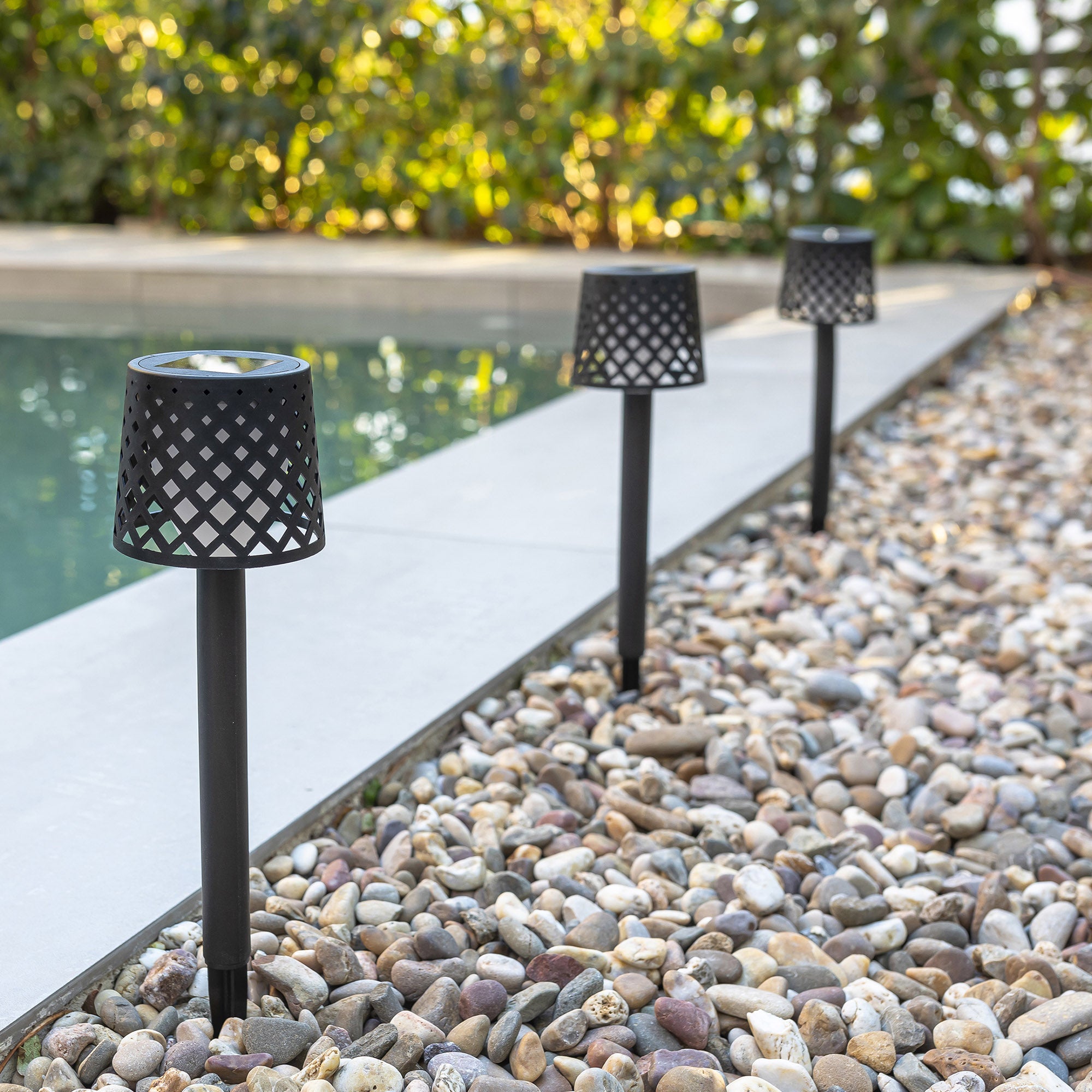 Steck-Solarleuchte Geta 4er Set