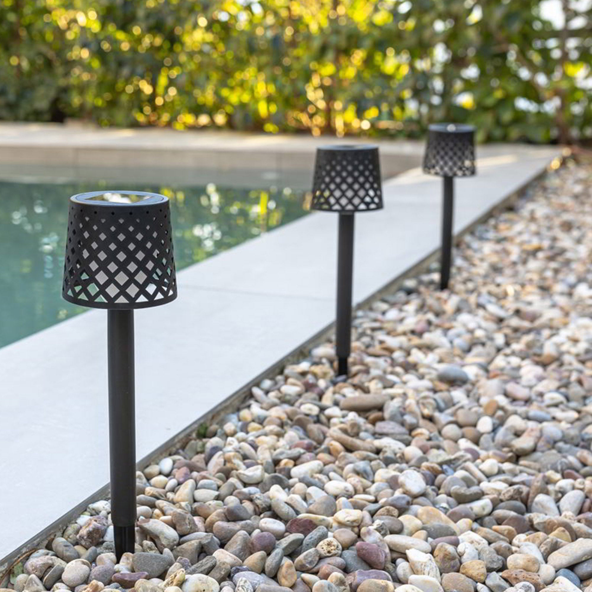 Steck-Solarleuchte Geta 4er Set