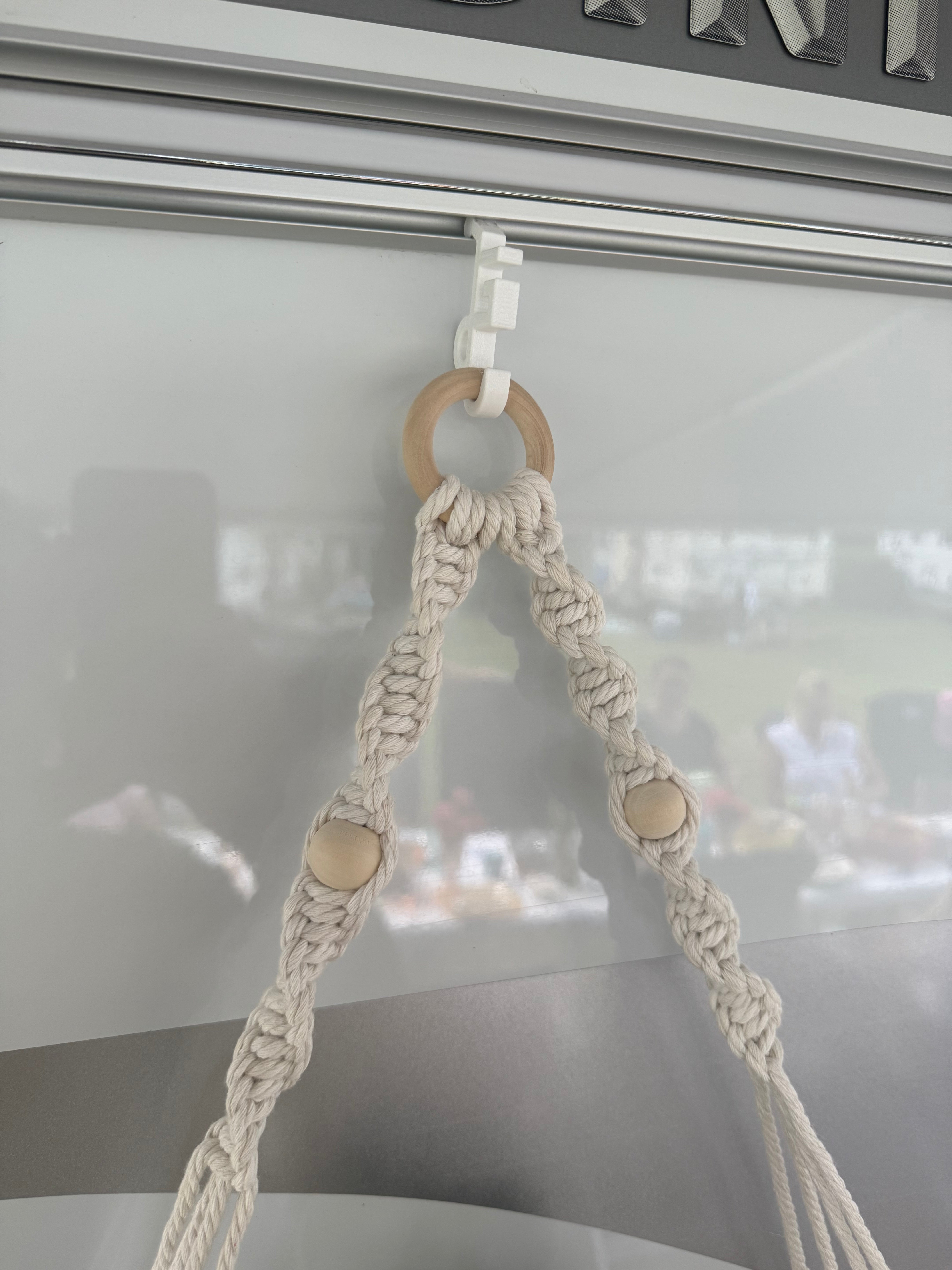 campidoo Makramee Regal aus Naturholz