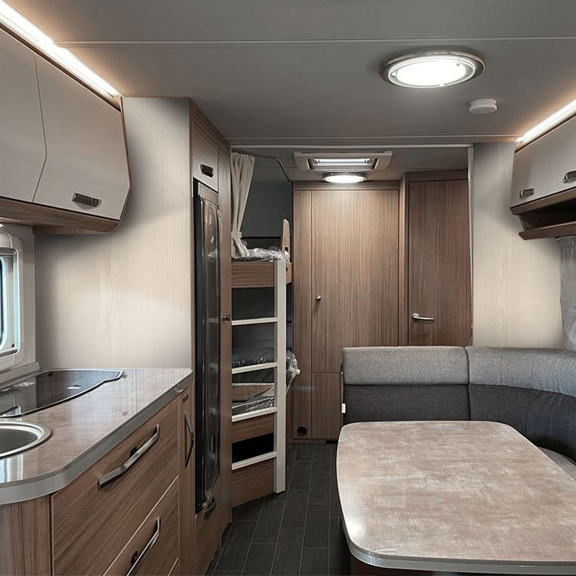 3D Holz-Dekor Möbelfolie Créme Oak