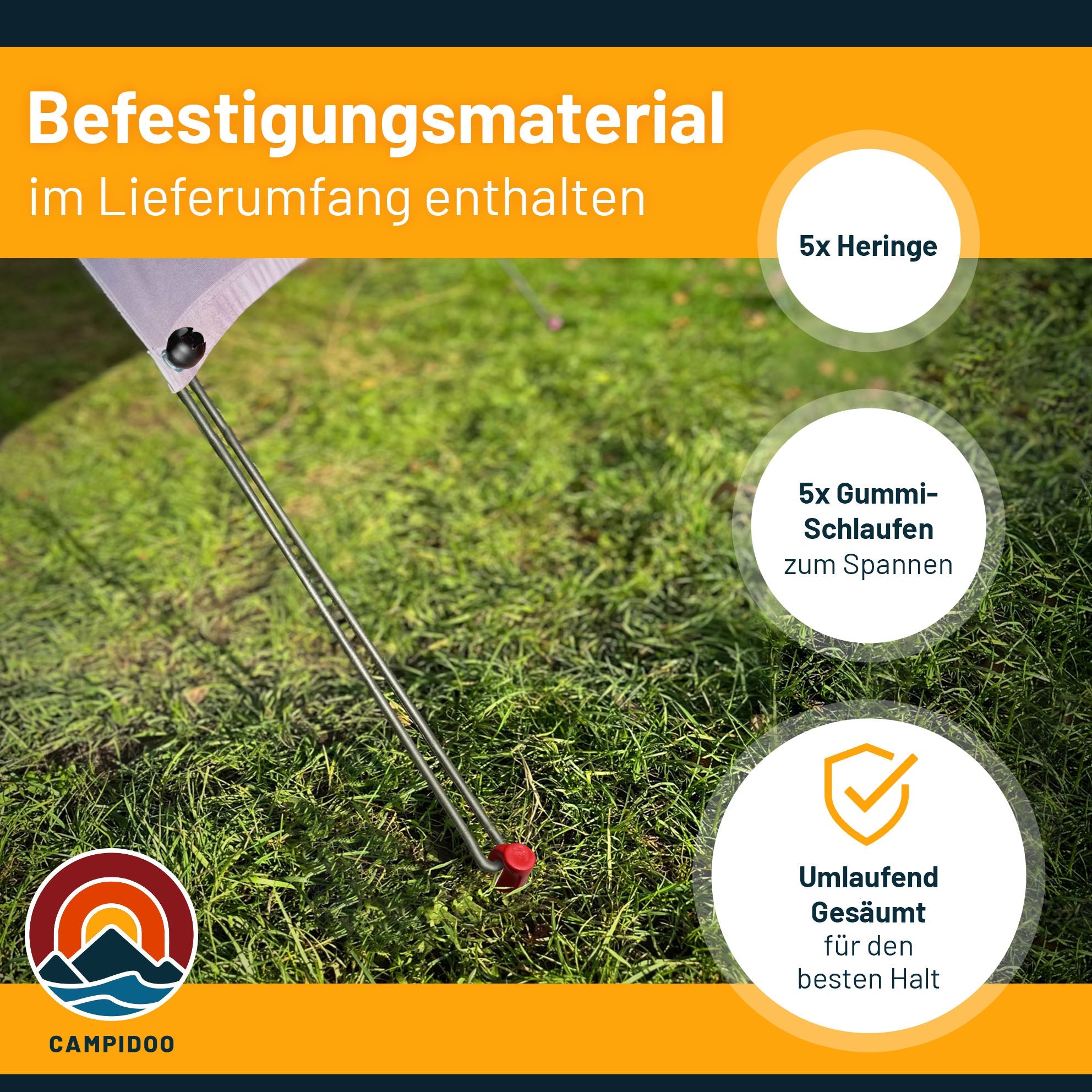 Sonnensegel konfiguration