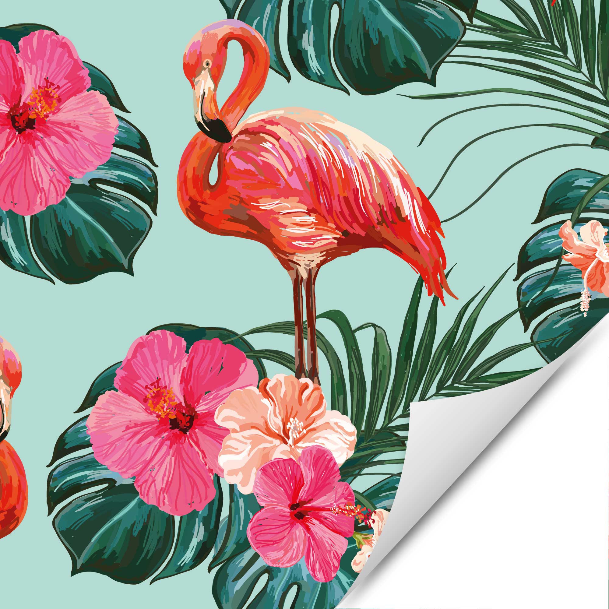 Möbelfolie Ingo Flamingo