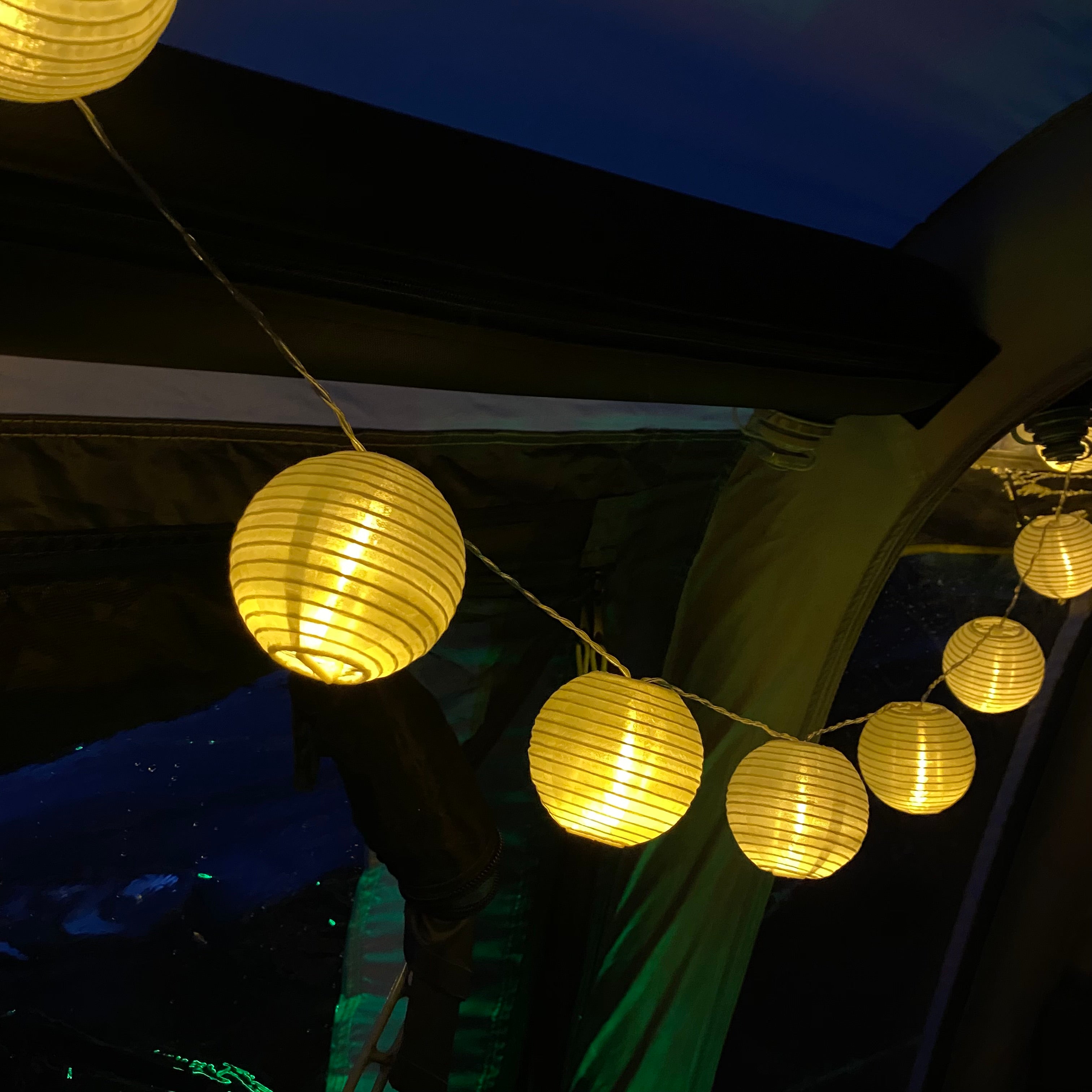 Boho Solar-Lichterkette 270 cm