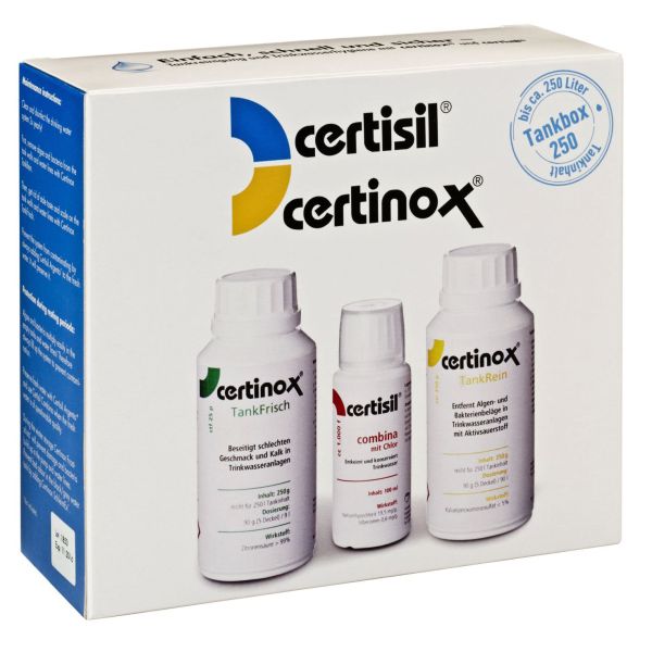 Certinox Pflege Set für Wassertanks