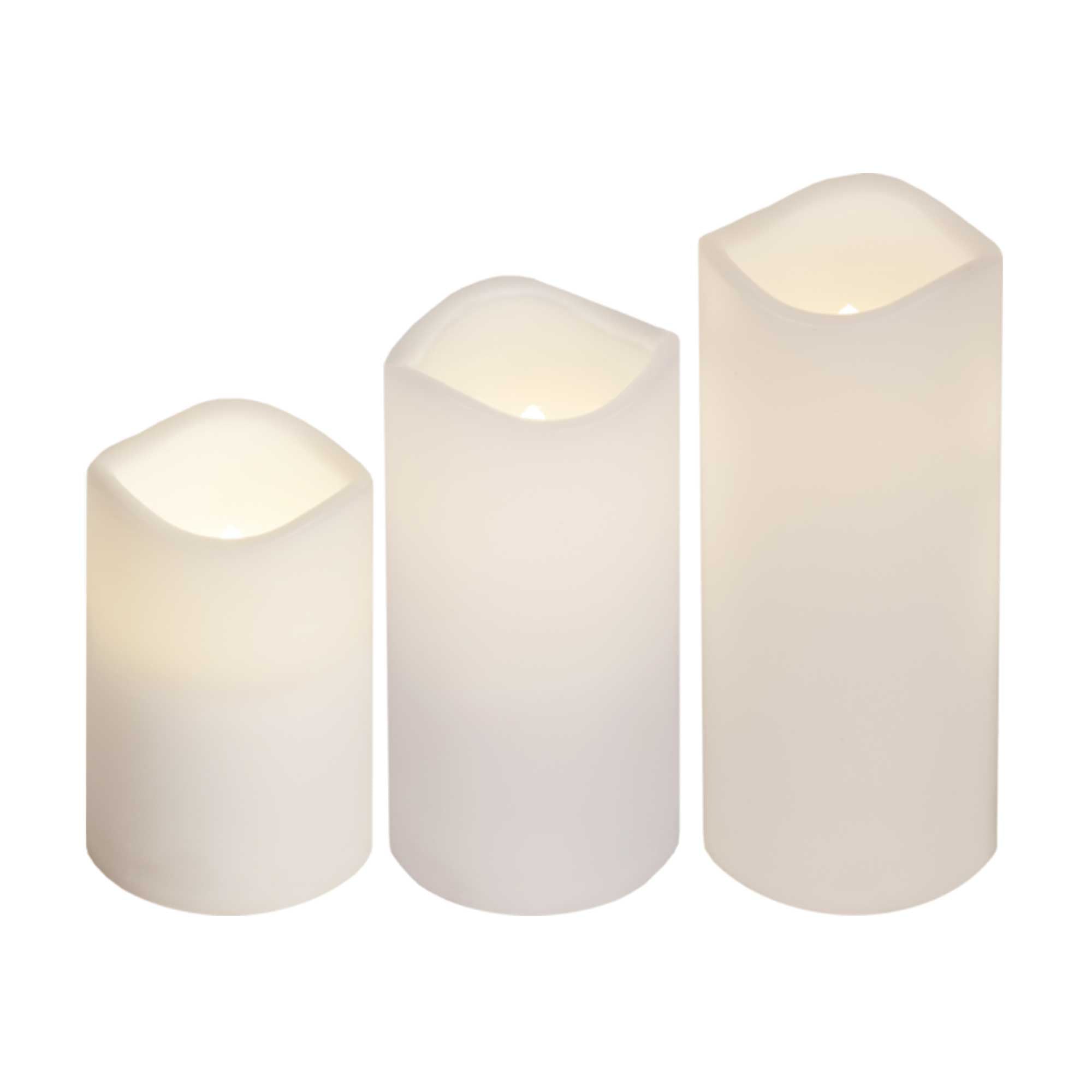 LED Stumpenkerzen