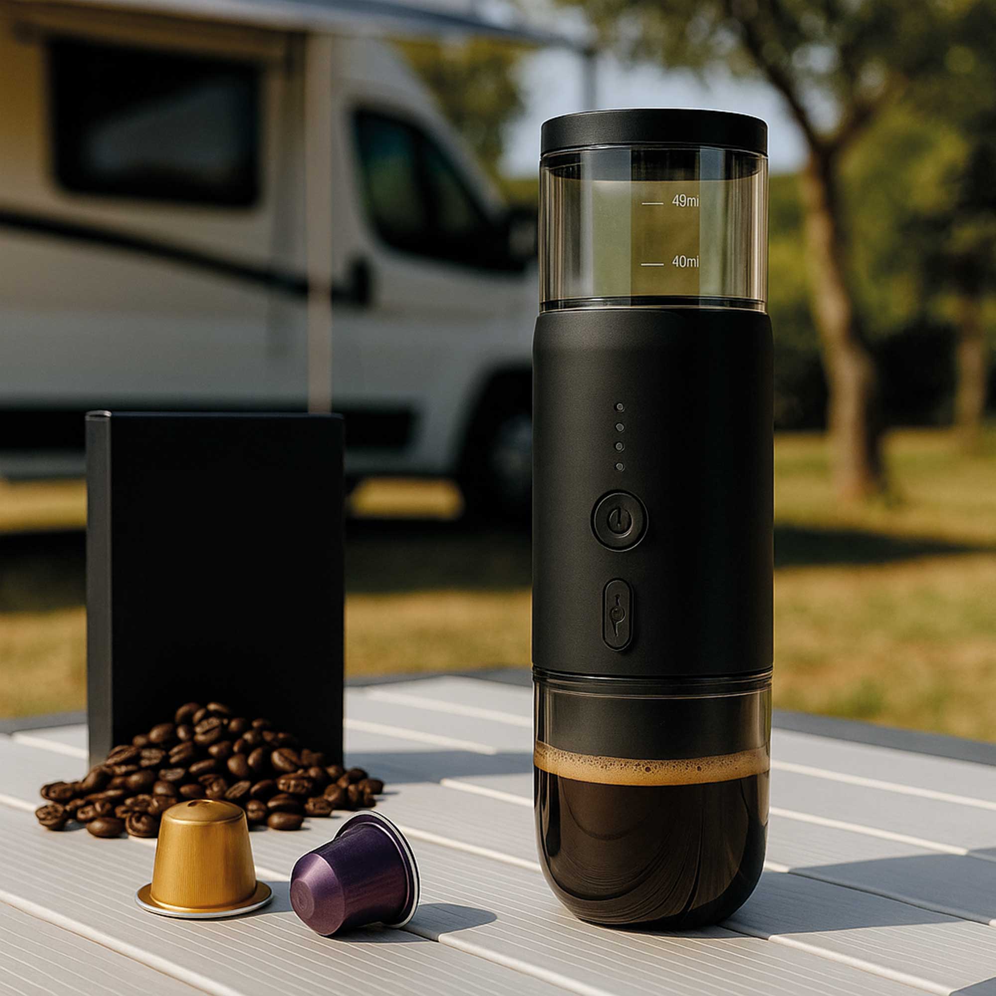 Tragbarer Espresso Maker