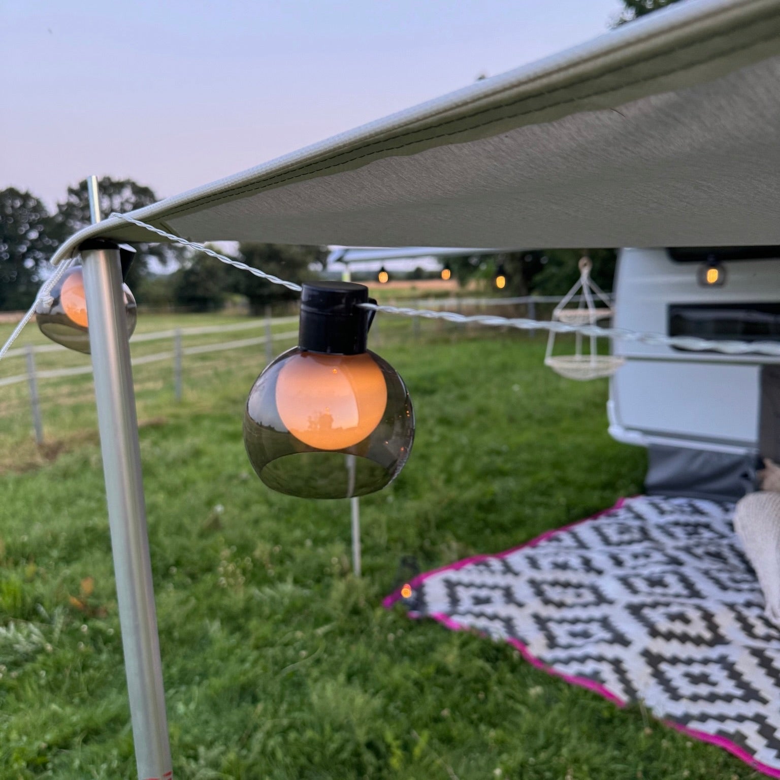 Solar-Lichterkette Smoky - 270cm