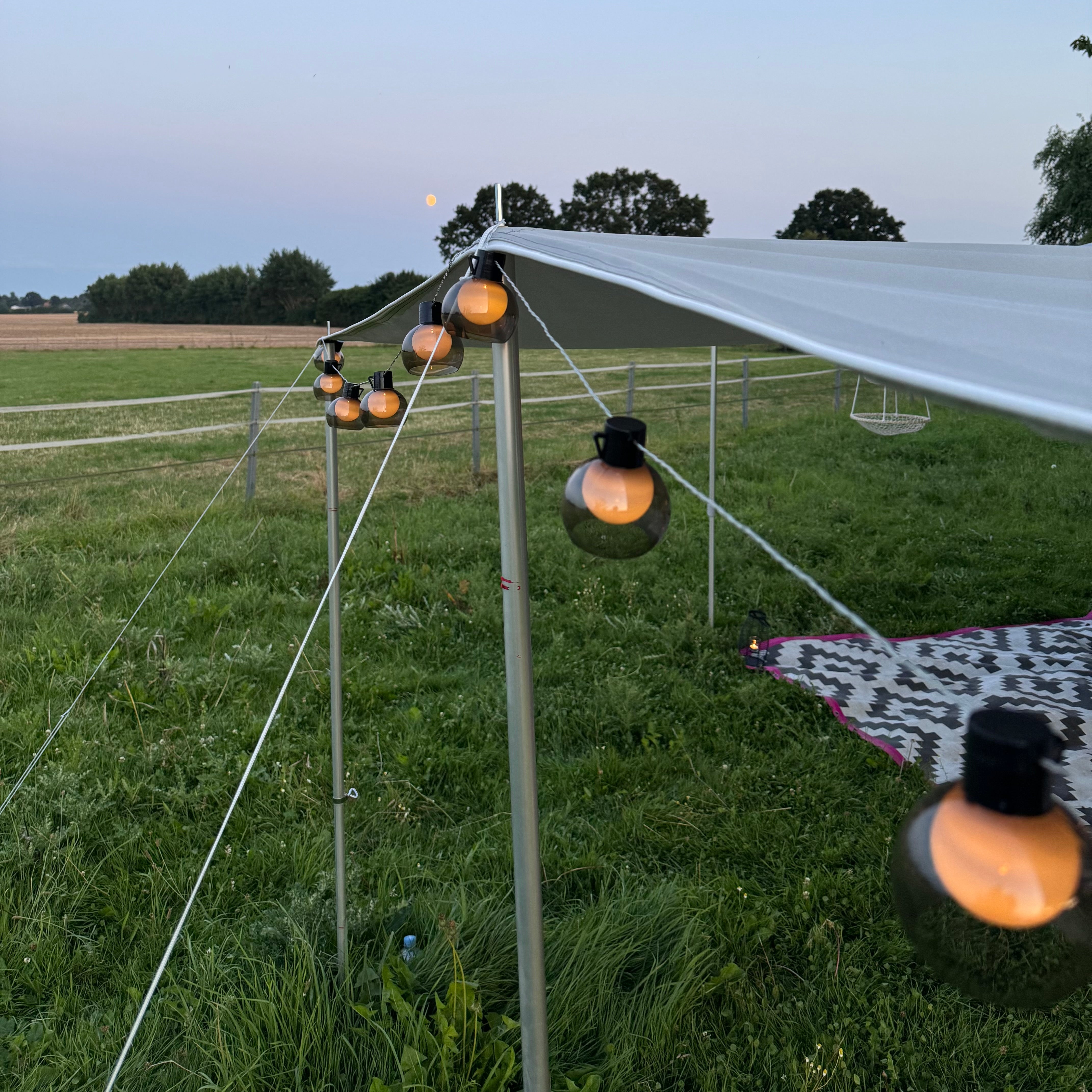 Solar-Lichterkette Smoky - 270cm